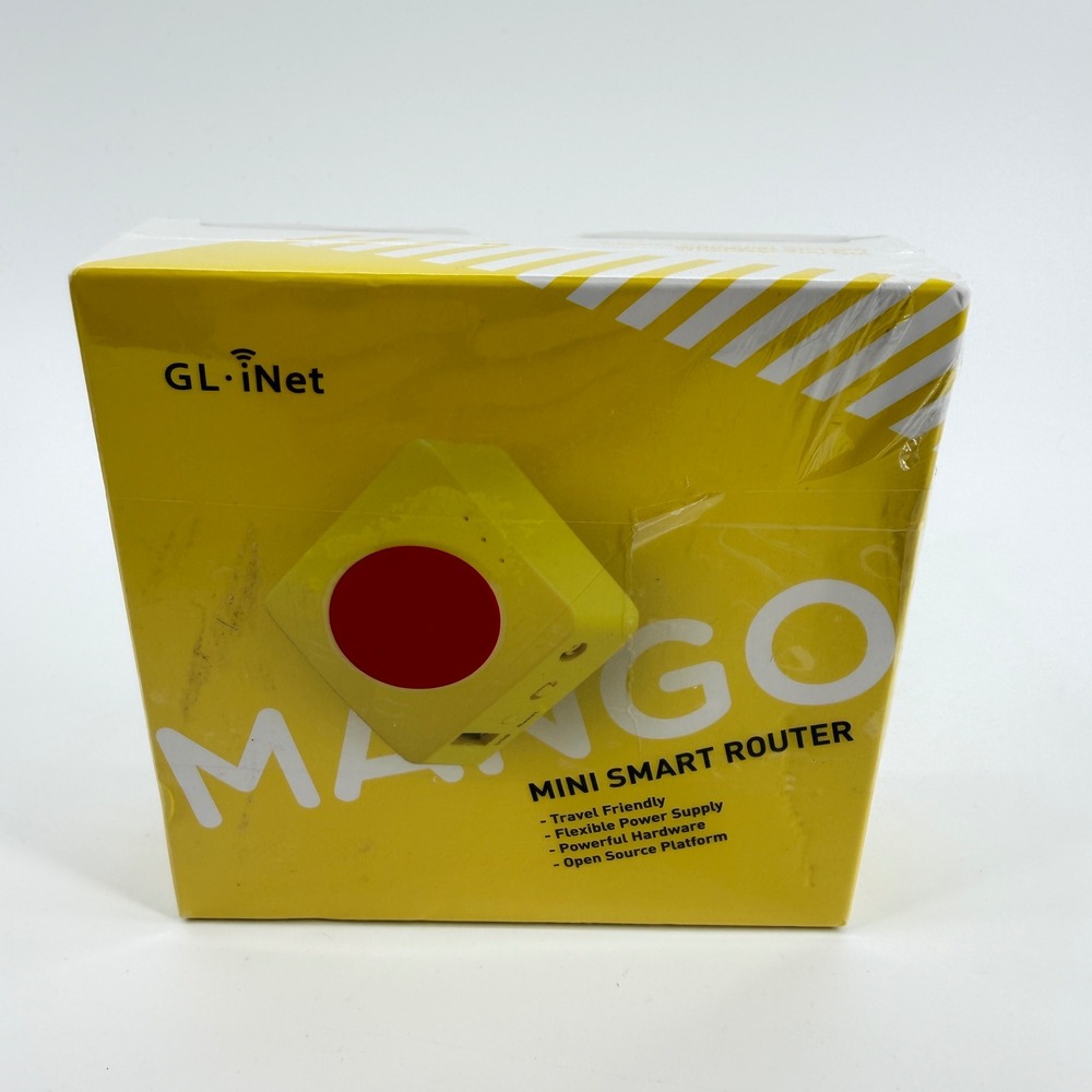 New Sealed! GL.iNet Mango GL-MT300N-V2 Mini Smart Router 300mb